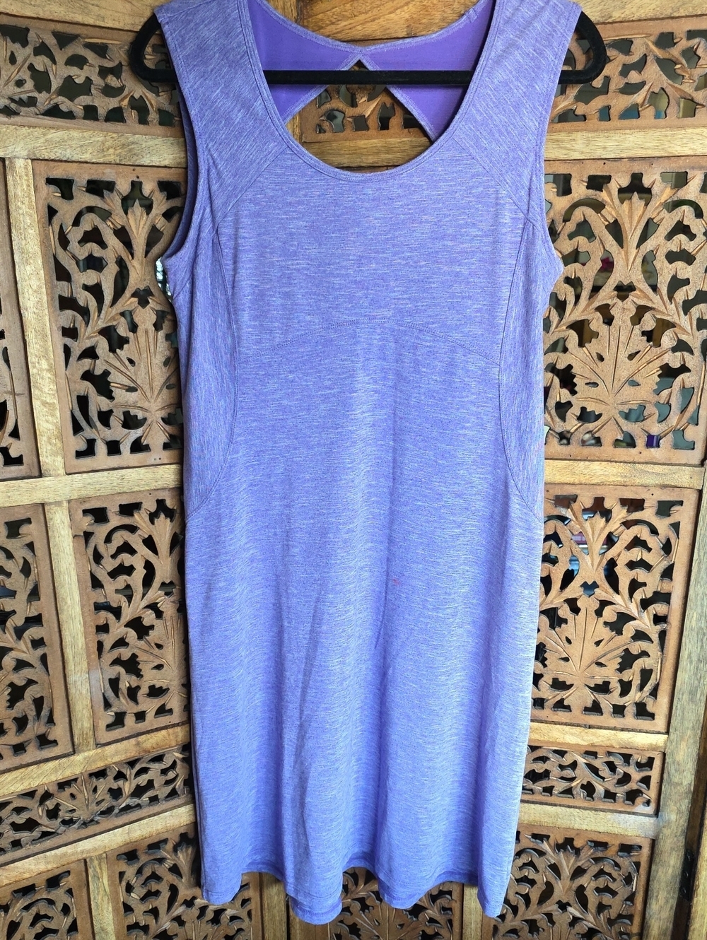 Prana Purple Heathered Tank Top